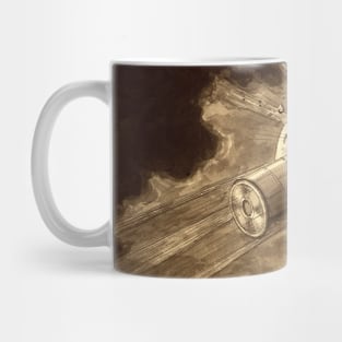 Le Voyage dans la Lune (drawing) by G. Melies Mug